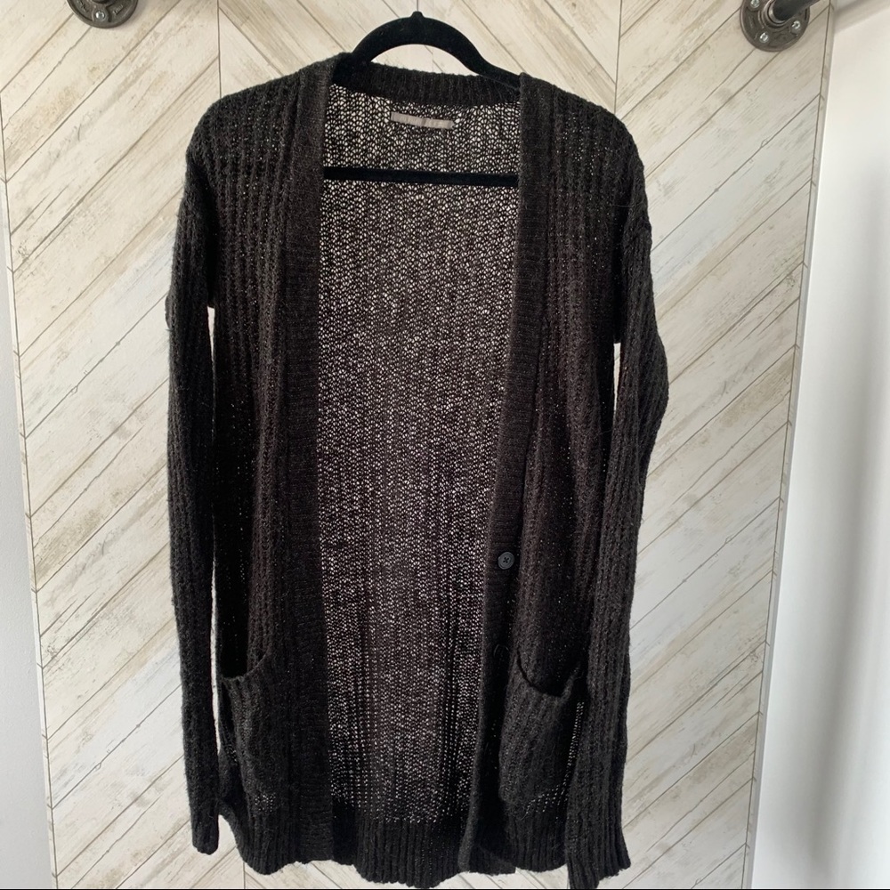 Rubbish Dark Gray Cardigan